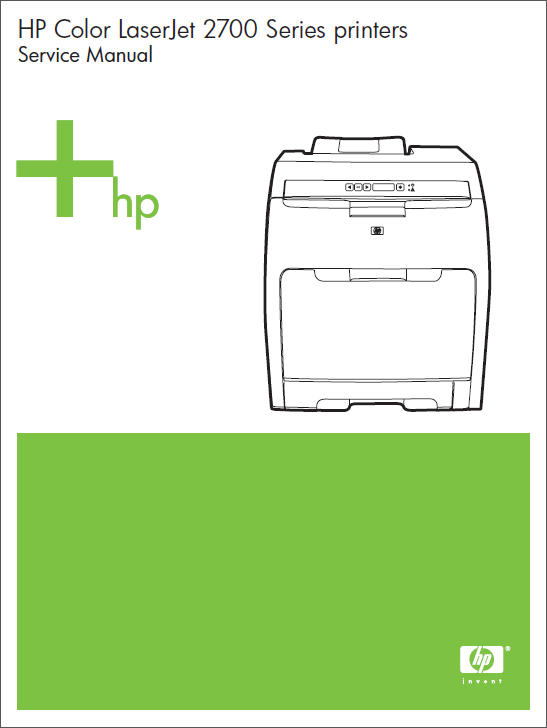 HP Color LaserJet 2700 Service Manual-1